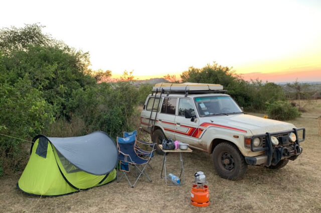 Camping in East Africa